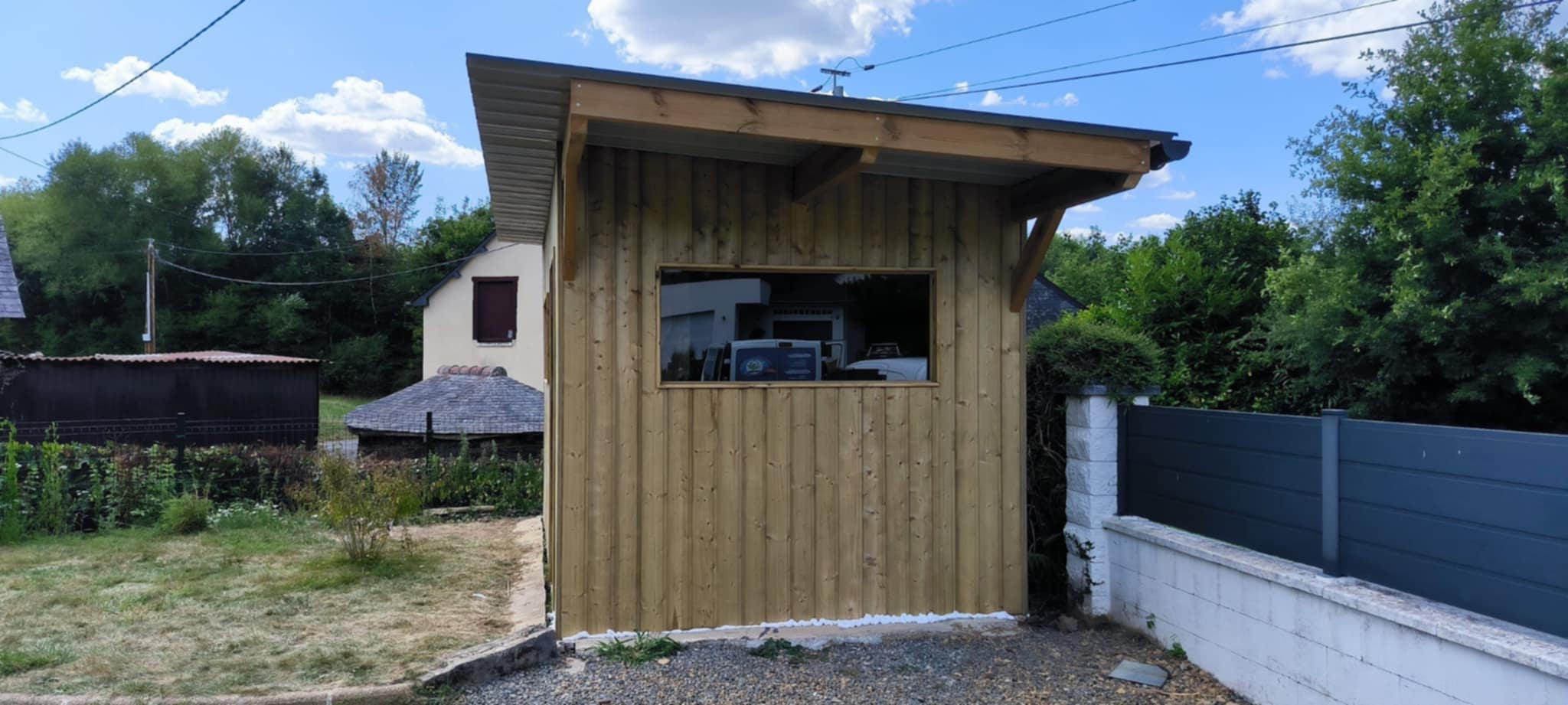 Création cabanon terminé